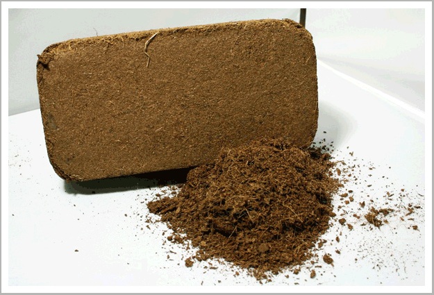 coconut fiber brick